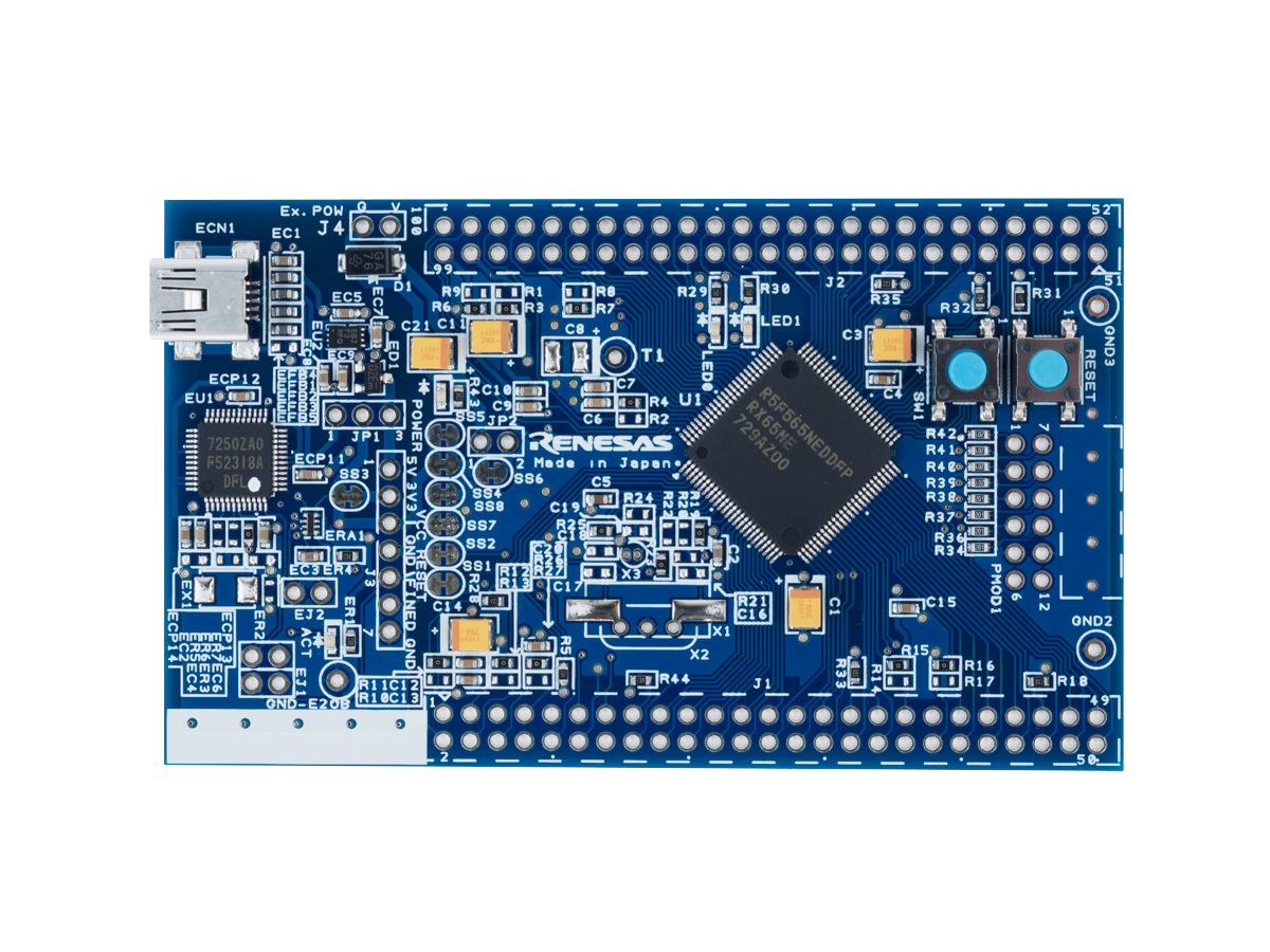 RTK5RX65N0C00000BR - Target Board for RX65N | Renesas ルネサス